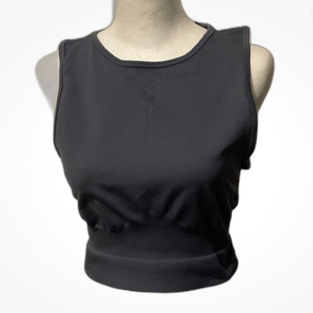 Gymshark Grey Crop Tank Top